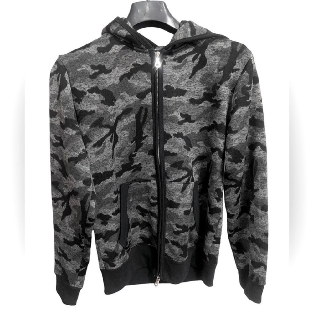 Azul by Moussy Camo Full‎ Zip Sweater Blazer Jacket Size S